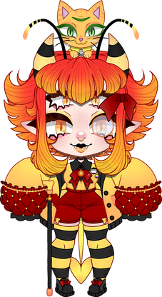 Chibi Vtuber Honey Design Rig 2024