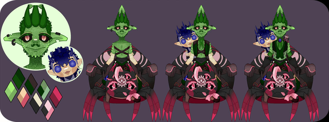 Demon Circus Beast Tamer Design