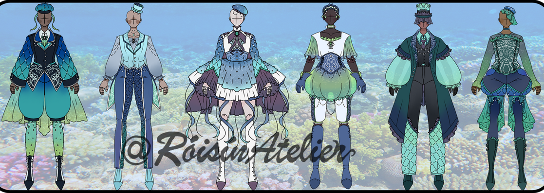 Sea and Jellyfish RTW Lolita Fashion Line